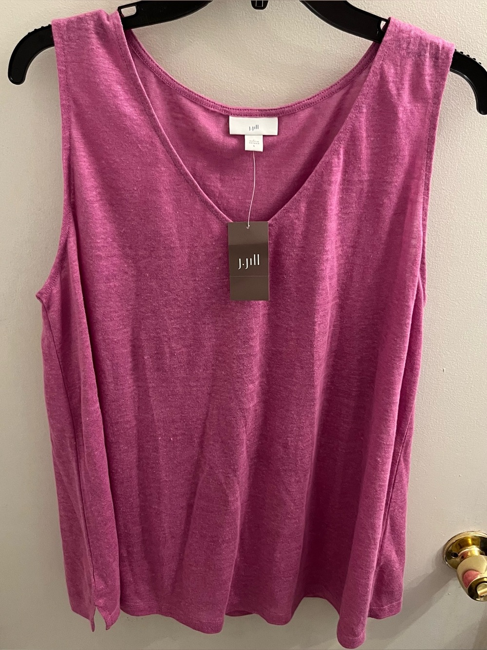 J Jill Linen Tank Size Large